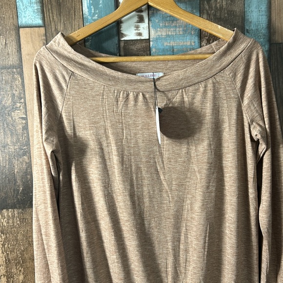 NWT small brown soft long sleeve top - Picture 7 of 10